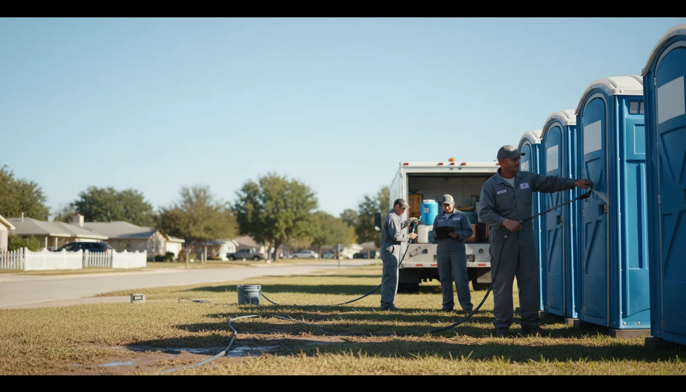Long-Term Portable Toilet Rental in Brown City, MI near me